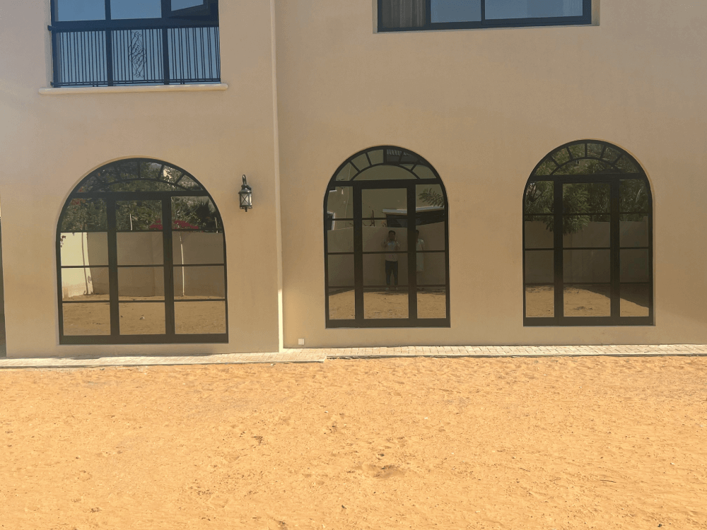 Aluminum door