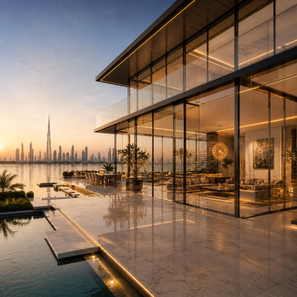 glass voilla